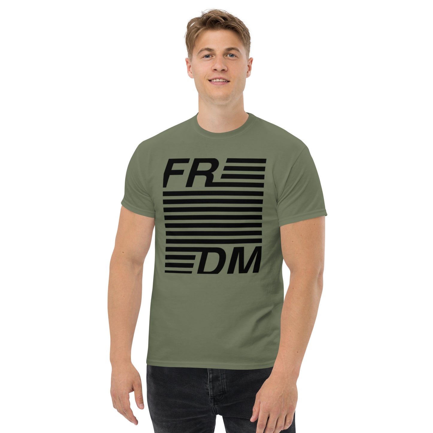 Freedom Stripe Men's Classic T-Shirt