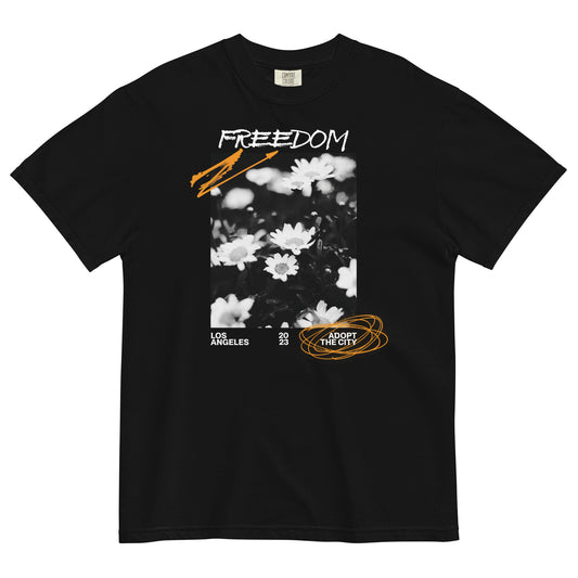 Freedom LA ATC Black Flower T-Shirt