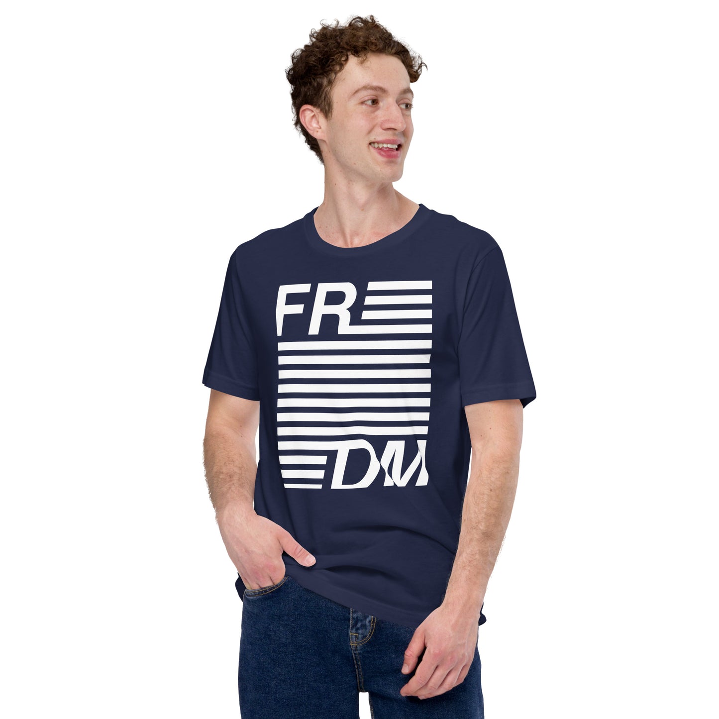 Freedom Stripe Men's Classic T-Shirt
